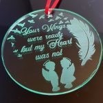 Personalised Memorial Ornament  (without stake)