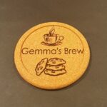 Personalised “Tea” Cork Coasters