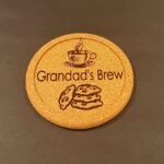 Personalised “Tea” Cork Coasters