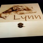 Large “Sloth” Design Wooden Box Laser Engraved and  Personalised