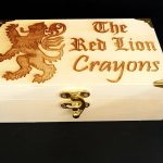 Crayon Boxes Engraved with your Design/Logo complete with Crayons