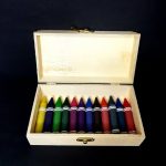 Crayon Boxes Engraved with your Design/Logo complete with Crayons