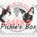 Personalised  “Cat” Design Wooden Box with 6 Separate Compartments